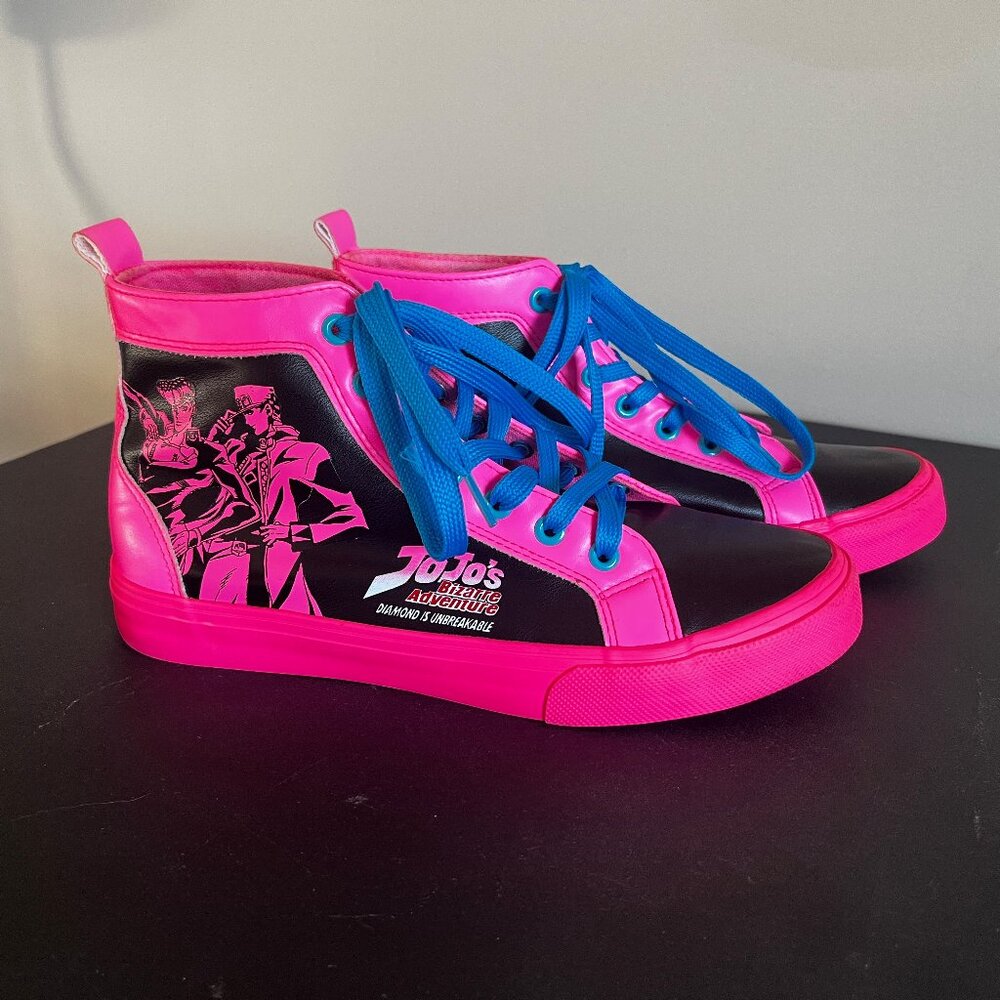 Jojo's Bizarre Adventure Sneakers, Men's Size: 7/Women's Size: 9